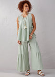 Petal Swing Top- Sage