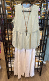 Petal Swing Top- Sage