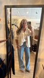 AUDREY HUGGING WIDE DENIM TROUSER-SKYLIGHT