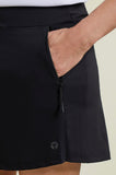 FOUR-WAY STRETCH SKORT-BLACK