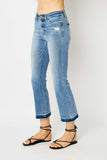 MID RISE RELEASE HEM CROPPED BOOTCUT- JB82589