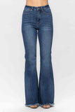 HW Tummy Control Fray Hem Flare