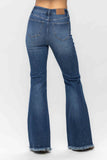 HW Tummy Control Fray Hem Flare