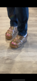 Corky’s Gold Sparkler Wedge