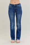 MID-RISE NON DISTRESSED HEM BOOTCUT JB82519
