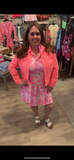 V-Neck Ruffle Dress