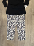 Lulu-B Secret Pkt Detail Capri- PNTS