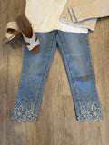 AUDREY PULL ON W/SIDE SLIT EMB