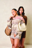 Ramona Crossbody w/ Large Back Pocket- Off White