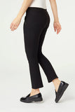 JASMINE ZIP POCKET FLARE LEGGING-Black