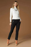 JASMINE ZIP POCKET FLARE LEGGING-Black