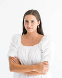 Pearl Accent Hoops- 1166