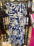 Royal Print MIDI Dress G10170