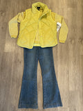 A LINE PUFFER VEST- Celery