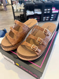Corky’s Don’t Mind Me Wedge- Cognac Crinkle