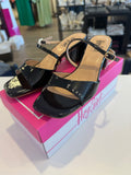 Corky’s Ohh La La Sandal- Black Patent