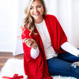 Solid Lindsey Cardigan/Wrap