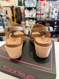 Corky’s K Bye Wedge- Tan