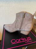Corky’s Yonder Boots- Taupe Faux Suede