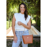 Brielle Bucket Bag Camel P38481