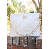 Ariana Crossbody Pearl Quilted Ld P34519