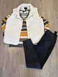 L/S HENLEY NECK TOP