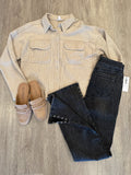 AUDREY PULL ON MICROFLARE JEANS