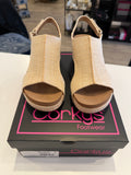 Corky’s Volta II Wedge- Raffia