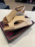 Corky’s Volta II Wedge- Raffia