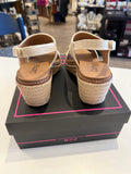 Corky’s K Bye Wedge Sandals- Sand Stripe