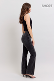 HW Tummy Control Bootcut- Short Black JB88787