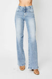 HIGH WAIST FRONT YOKE RETRO WIDE LEG JB88673