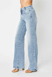 HIGH WAIST FRONT YOKE RETRO WIDE LEG JB88673