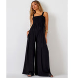 Stretch Wide Leg Jumper, Black
