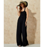 Stretch Wide Leg Jumper, Black