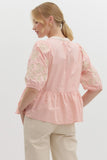 Baby Pink Babydoll Top