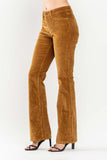 Mid Rise Overdyed Corduroy Bootcut