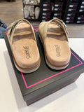 Corky’s Dash Sandal- Gold Washed Metallic