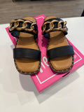 Corky’s Catch Flights Not Feelings Sandal- Black