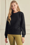 Black Scuba Sweatshirt