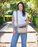 Paxton Crossbody with Pockets Tan PB
P38483