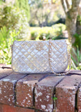 Livi Quilted Crossbody Champagne Pop
P37636
