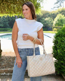 Hailey Tote Pearl Quilted DQ
P38805