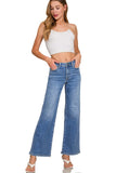 Zenana Wide Leg Jeans- Medium Wash 9586MM