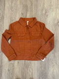 Copper Linen Jacket