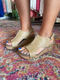 Corky’s Taupe Smooth Carley Sandals
