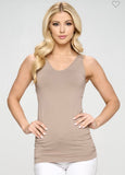 Reversible U or V Neck Tank