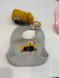 Silicone Bib/Tattle Set