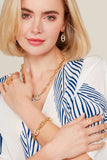 Pavé Mariner Link Drop Earring